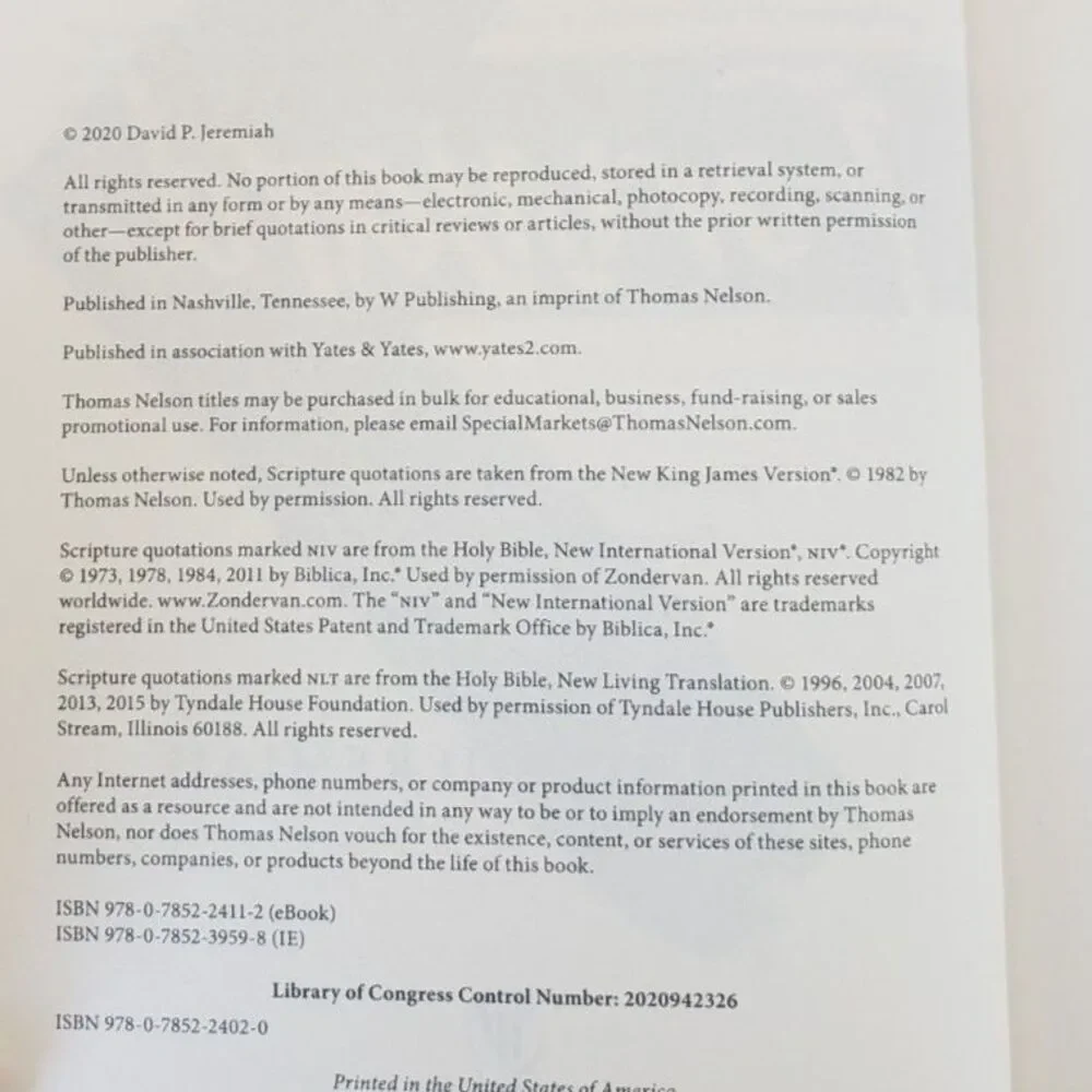 Forward - Dr. David Jeremiah - Hardcover - Religion - Picture 6 of 6